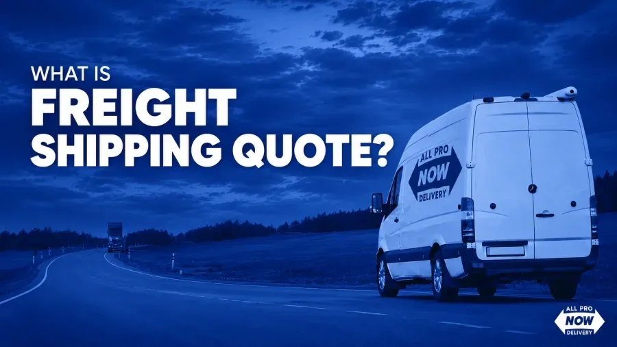 Freight Shipping Quote | allpronow.net