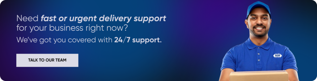 AllProNow delivery driver ready to support urgent B2B freight requests
